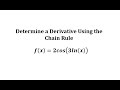 Calculus Derivatives and Functions