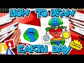 Drawing a Fun Earth Day Folding Surprise