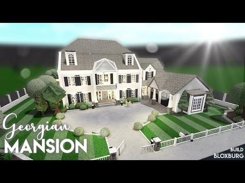 Roblox | Bloxburg | Georgian Family Mansion