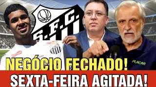 JÁ É DO SANTOS! REFORÇO É CONFIRMADO.ULTIMAS NOTICIAS DO SANTOS DE HOJE .