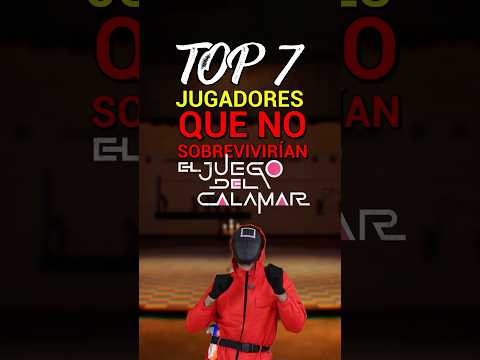 TOP 7 JUGADORES QUE NO SOBREVIVIRÍAN EN EL JUEGO DEL CALAMAR ❌🦑