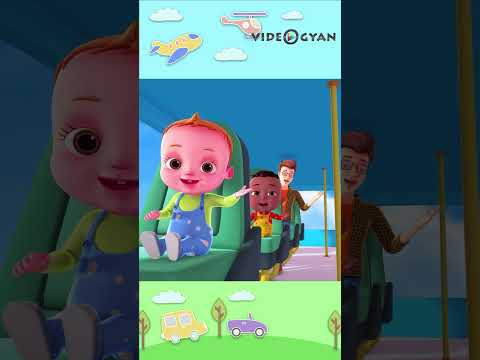 Wheels On The Bus Shorts Part 2 | Baby Ronnie Nursery Rhymes | #shorts #childrensongs