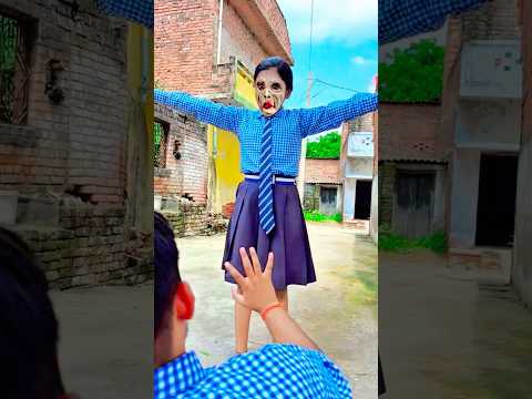 Kavya Bani Zombie 🧟😱 #shortvideo #trending #funny
