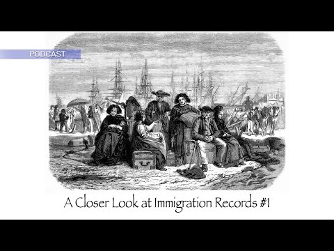 AF-574: A Closer Look at Immigration Records #1 | Ancestral Findings Podcast