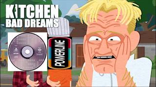 Gordon Ramsay BAFFLED by Restaurant AMATEURS but Mike & Zach speak in PS1 DEMO Disc Music