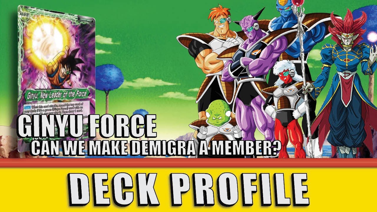 Ginyu Force (G) | DBS Deck Profile