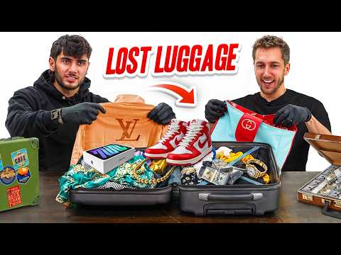 WE OPENED PEOPLE'S LOST LUGGAGE AND FOUND...