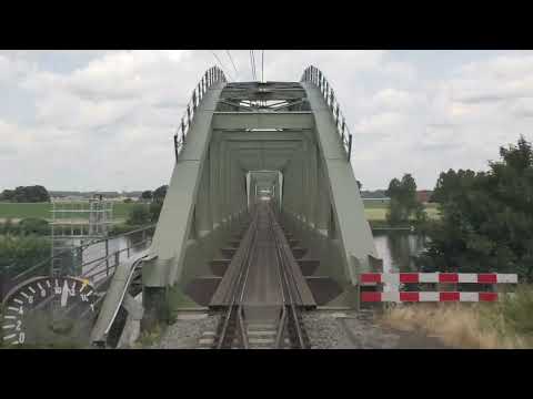 Meerijden met de machinist van 's-Hertogenbosch naar Zwolle (Met snelheidsmeter).