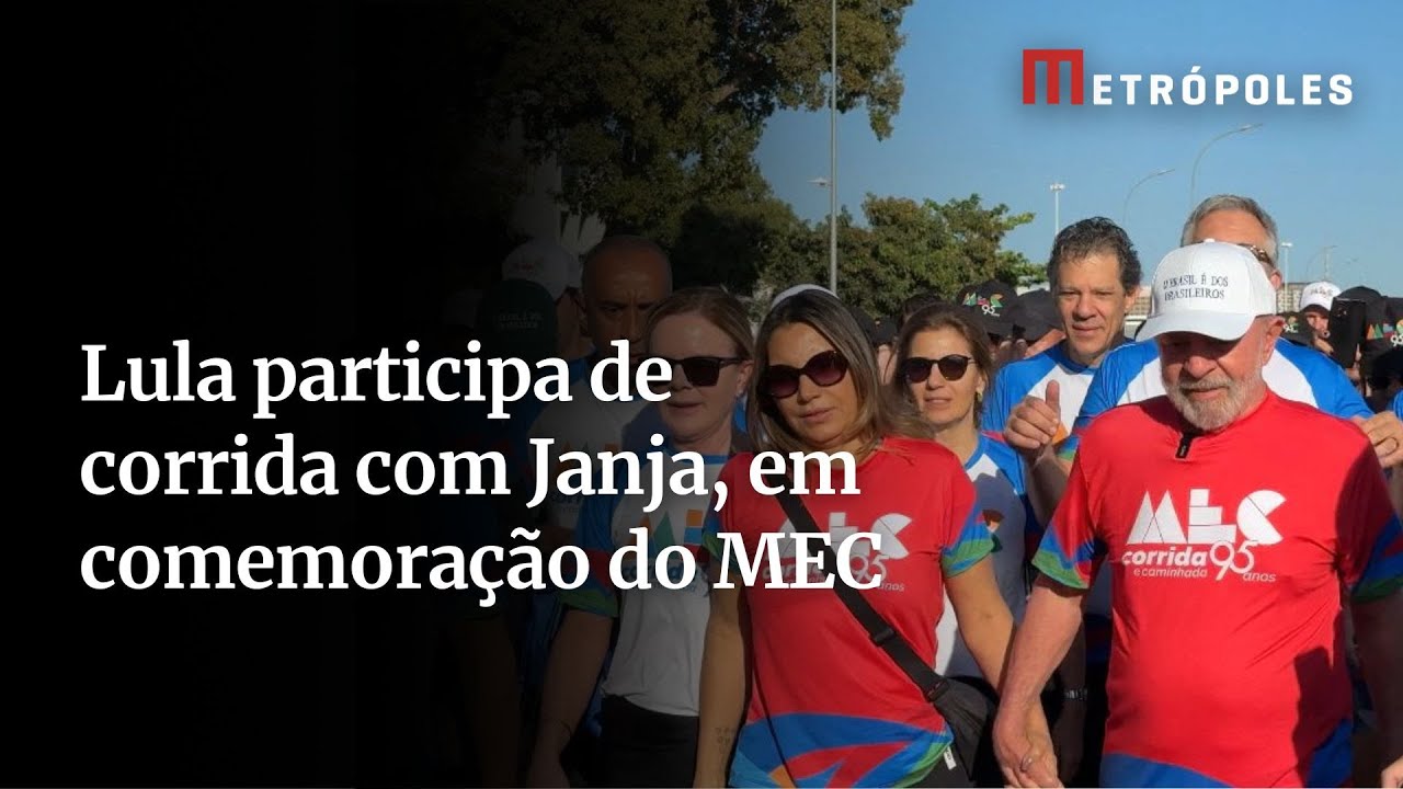 VEJA Lula participa de corrida em Brasília neste domingo 289 ao lado de Janja