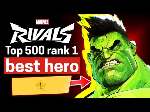 Marvel Rivals Rank 1 Hero Will SHOCK You! (Top 500 Heroes Revealed)