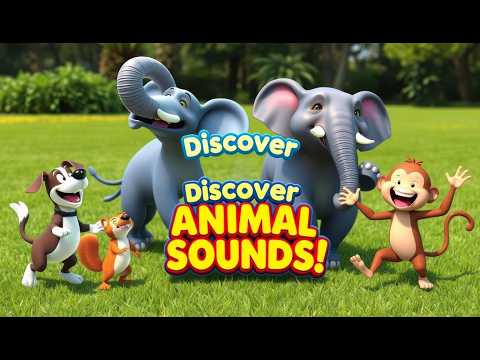 #animal_sounds monkey sound , Elephant,  Bear, Dog, Sea, Squirrel