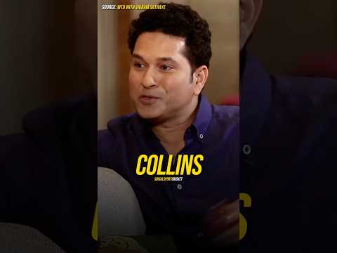 Funny Incident With Pedro Collins. #sachintendulkar #tendulkar #indiancricketer #indiancricketteam