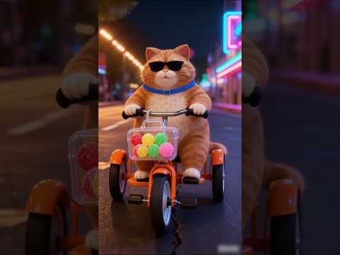 Cat's fruit candy MISHAP! What Happened Next #shorts #funny #cat #cute #animals #comedy #cartoon