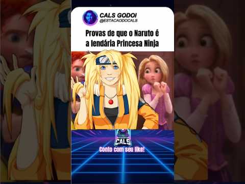 Provas de que o Naruto também é uma princesa Disney! #naruto #memeprincesas #princesasdisney