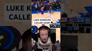 LUKE KENNARD GAME WINNER! #lukekennard #lakers #ztay