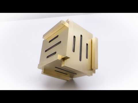 Making Secret Brass Puzzle Cube