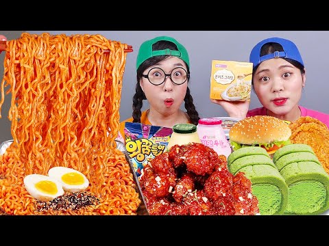कोरियाई सुविधा स्टोर चिकन Tteokbokki मुकबांग  दोना DONA
