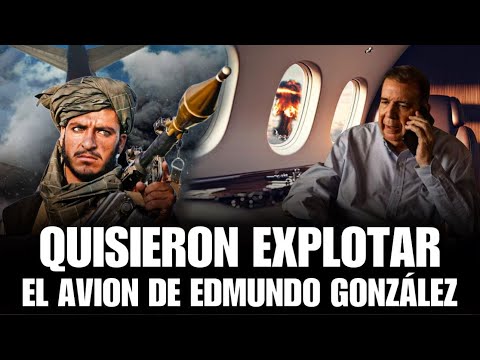 Querian EXPLOTAR el AVION de Edmundo Gonzalez camino a Venezuela😱 Maduro dio la ORDEN!