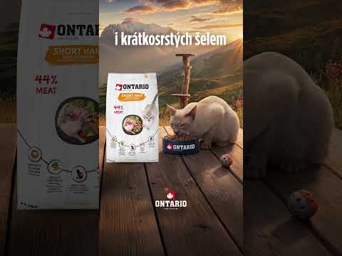 Ontario - superprémiové kompletní krmivo pro kočky
