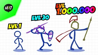 Evolusi Stickman Dari Noob Sampai Paling Kuat!