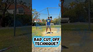 Don’t have bad Cut Off Technique! Tips to help you fielders ⚾️ #baseball #fielding #fieldingdrills
