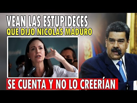 Tremenda ESTUPIDEZ se atrevió DECIR el dictador NICOLÁS MADURO ¡QUÉ LOCURA!