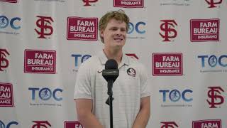 FSU Baseball | LHP Wes Mendes Press Conference (5/25/26)