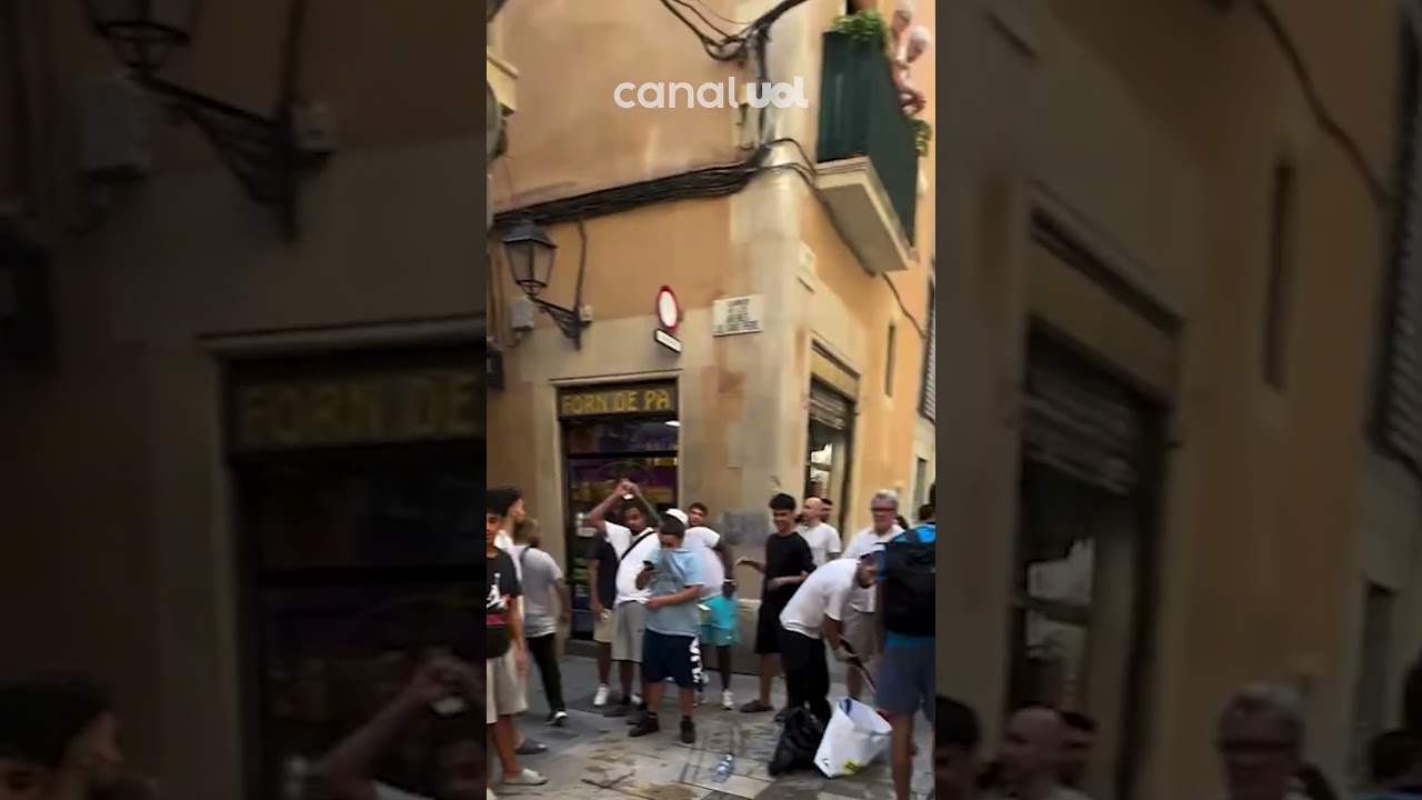 Brasileiro captura ladrão durante viagem a Barcelona na Espanha veja vídeo