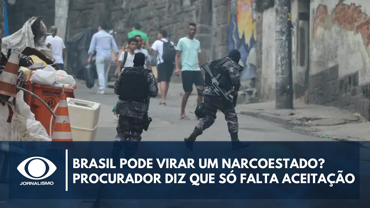 Brasil pode virar um narcoestado? Procurador diz que só falta aceitação | Canal Livre