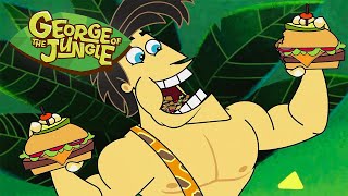 George and the EVIL BURGER! 🍔 | 1 Hour of Full Episodes | George of the Jungle