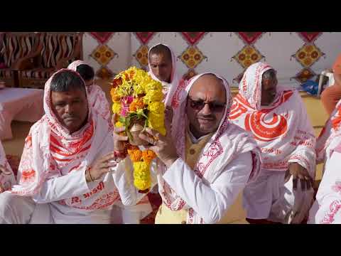 Bhumipujan and foundation laying ceremony at Shree Swaminarayan Vedic Gurukulam - Chandrani