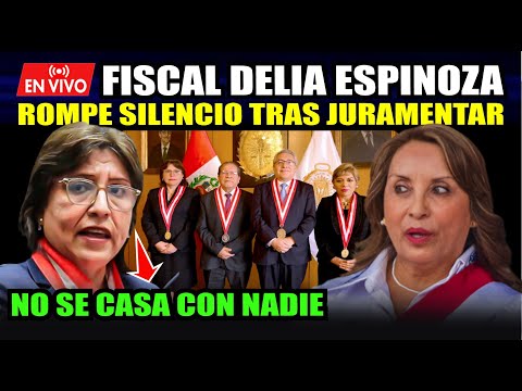 Delia Espinoza y el mensaje dirigido a Dina Boluarte "No hay que hacer afirmaciones a la ligera"