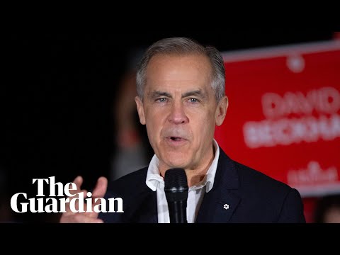 Liberal leader Mark Carney speaks after polls close in Canada election – watch live