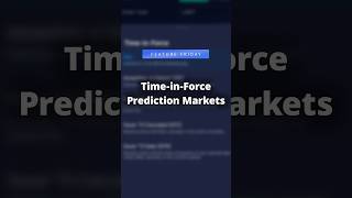 How to Use Time-in-Force for Prediction Markets