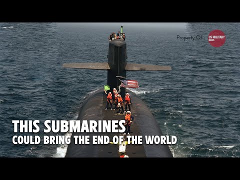 Meet The Biggest Submarine Ever Built By America| The Ohio-Class Submarine