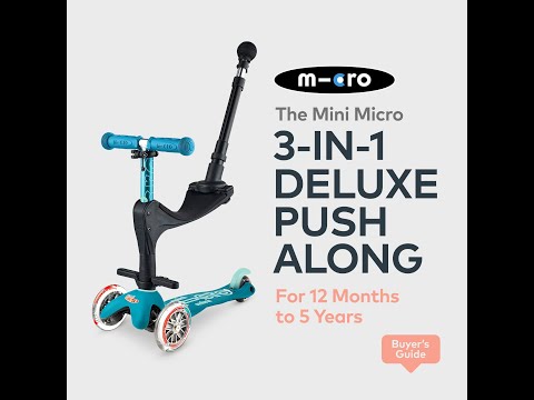 The toddler scooter which transforms into the iconic Mini Micro scooter.