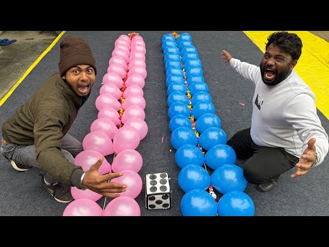 Ludo Flip Pop Balloon Challenge and Pop Kulhad Pop Balloon Challenge Race