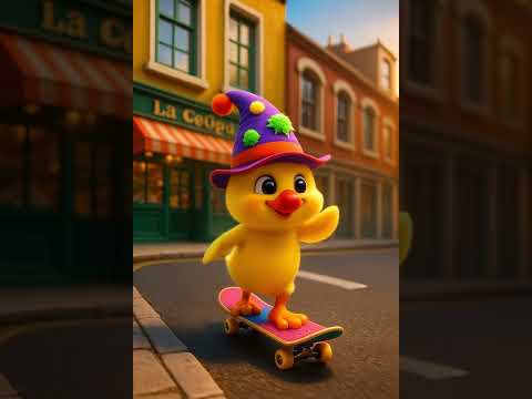 The Duck goes to the supermarket to buy Halloween stuff