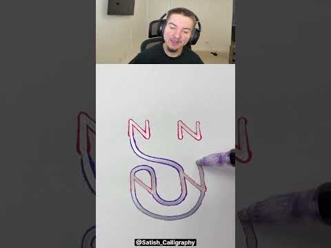 How To Draw Letter S 😳