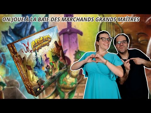 { Règles Et Partie } ON JOUE À LA BAIE DES MARCHANDS GRANDS MAÎTRES | Jeu De Société | Super Meeple