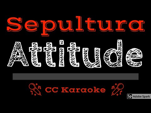 Sepultura • Attitude (CC) [Karaoke Instrumental Lyrics]