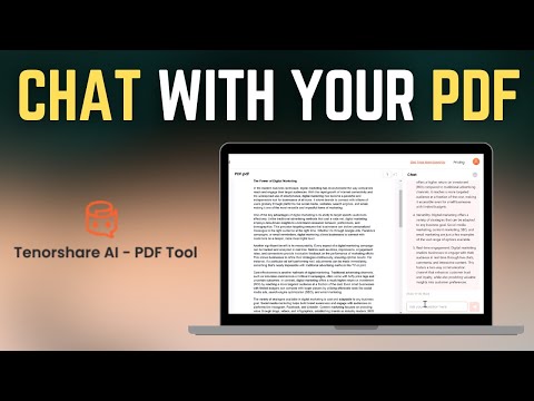 How to Chat With your PDF Documents - Get Instant Answers and Summarize your Documents