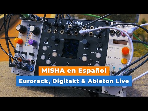 MISHA en Español - como usar MISHA junto a Eurorack, Digitakt y Ableton Live