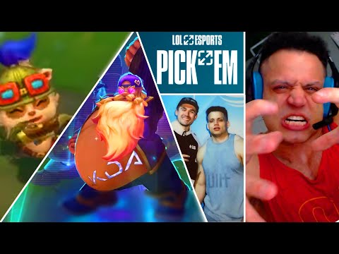 TYLER1: KDA GRAGAS, TEEMO UPDATE & MY PICK'EMS