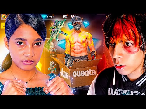 Mi hermanita Apuesta Su Cuenta Veterana Contra Azoz mx la Pierde?🤡 FREE FIRE