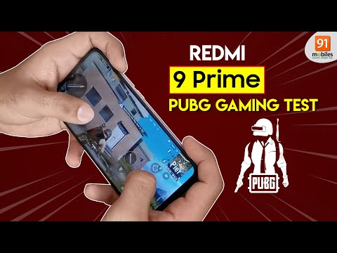 (ENGLISH) Redmi 9 Prime: Pubg Mobile Gaming Test, Gameplay, Battery Drain Test, Heating 🔥🔥