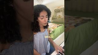 Heartbeat💓 #heartbeat #breakup #singer #songwriter #livesinging #pianocover