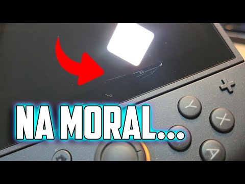 a TELA do NINTENDO SWITCH 2 ARRANHA MUITO FÁCIL...