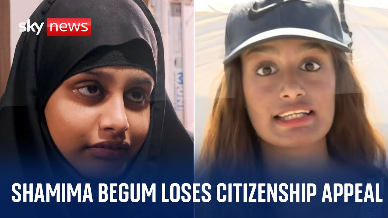 Shamima Begum loses UK citizenship appeal – but lawyers say they ‘will not stop fighting’