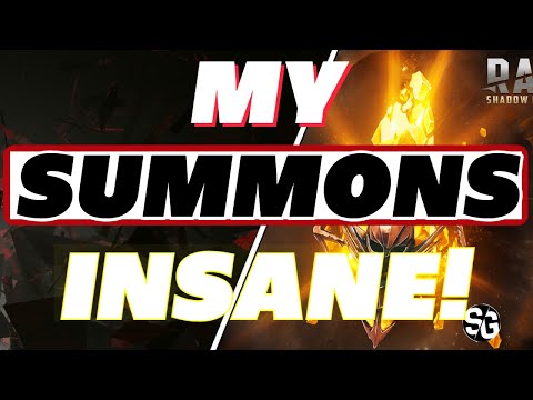 My account summons! This weekend is crazy 2x Sacred Raid Shadow Legends